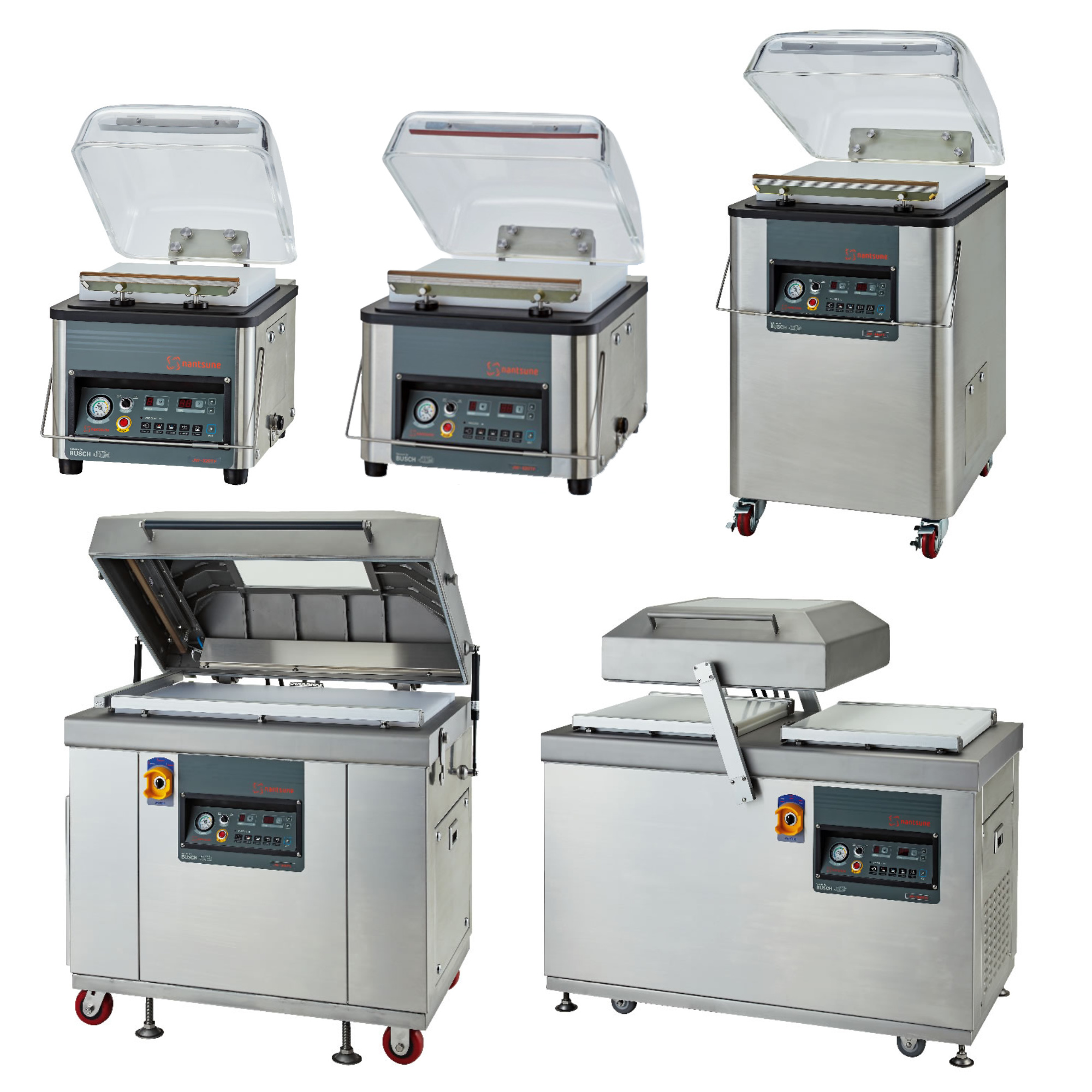 写真:JW-320TF / JW-420TF / JW-480FF / JW-600TD / JW-900FL / JW-900FW